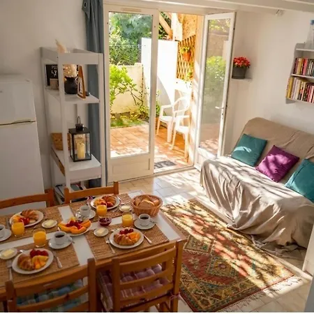 Azur&Soleil 6 -Duplex en rez de jardin -Parking-Plage Richelieu à 400m * Agde