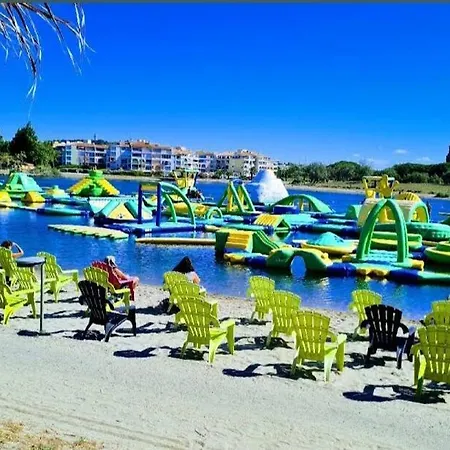 Azur&Soleil 6 -Duplex en rez de jardin -Parking-Plage Richelieu à 400m Apartamento Agde